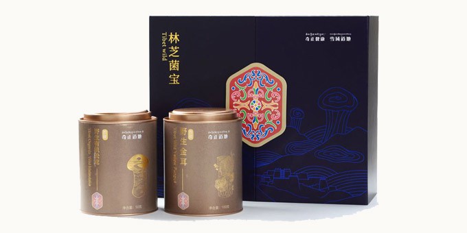 林芝菌寶——有機(jī)松茸、金耳禮盒